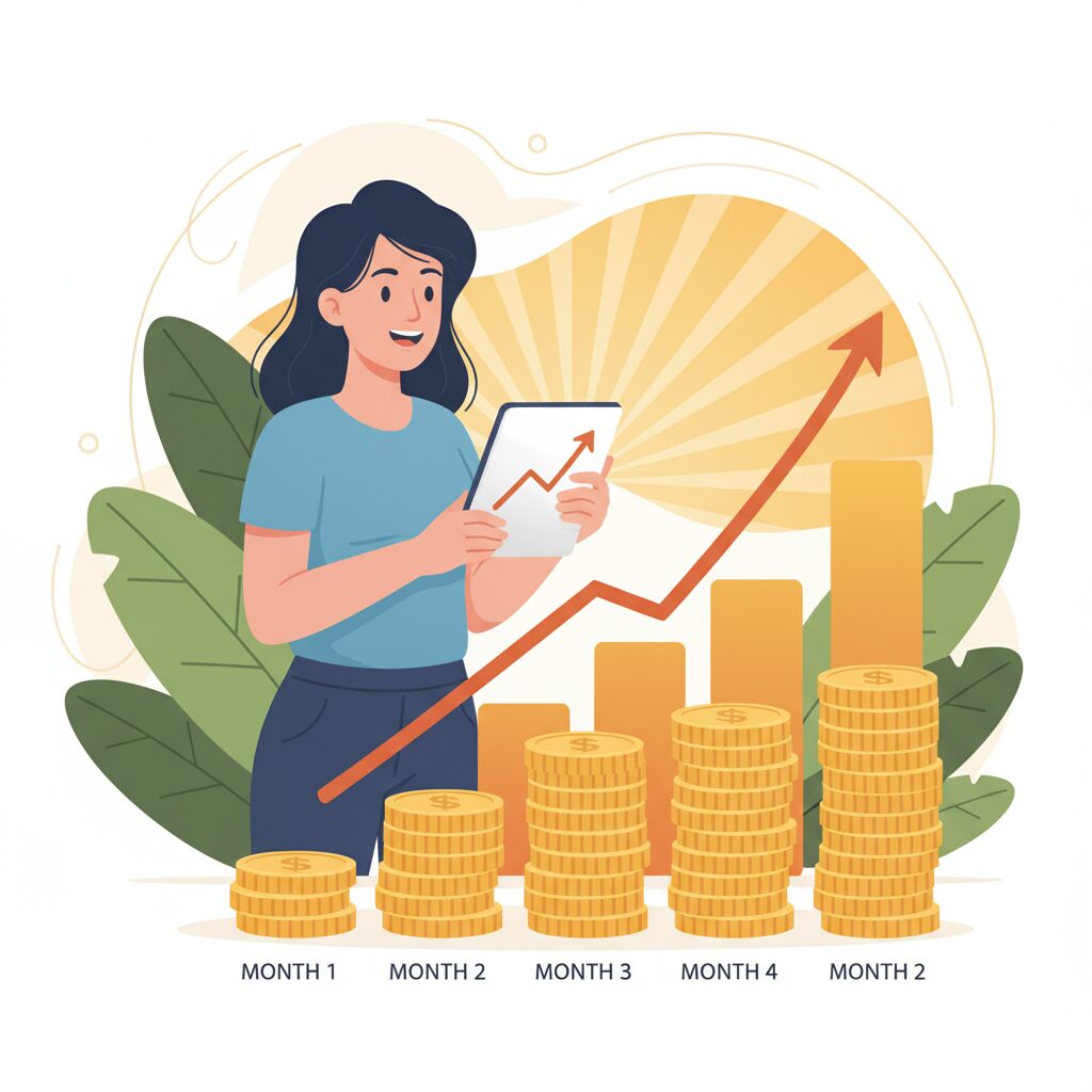 30代からNISA積立を始める女性のイメージ画像